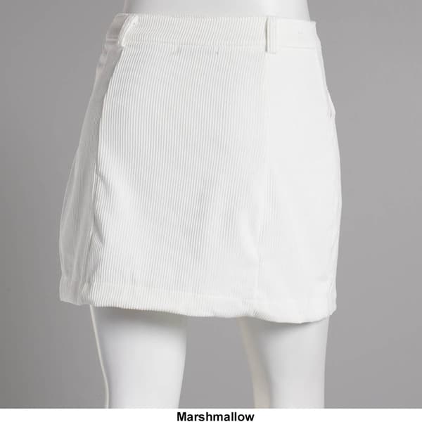 Juniors Jolie & Joy Solid Corduroy A-Line Button Front Mini Skirt