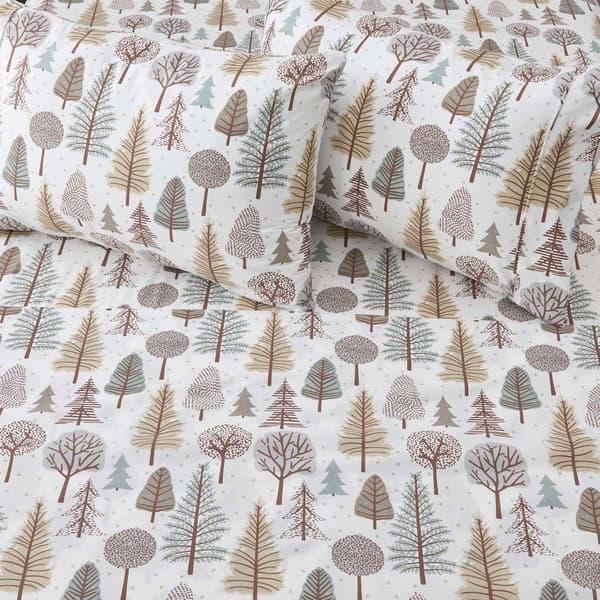 FreshFolds Mountain Ridge Forest Trail Microfiber Sheet Set