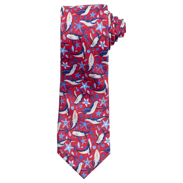 Mens Nicole Miller Whales Tie - image 