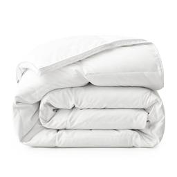PeaceNest Heavyweight White Goose Feather Fiber Comforter