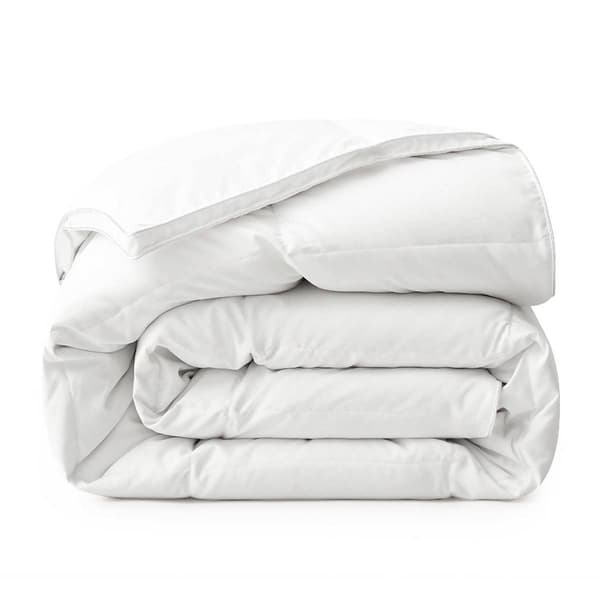 PeaceNest Heavyweight White Goose Feather Fiber Comforter