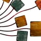 9th & Pike® Brown Modern Abstract Round Metal Wall Decor - image 9