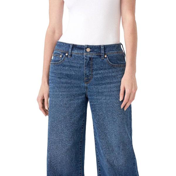 Womens Seven7 High Rise Wide Leg Sneaker Jeans