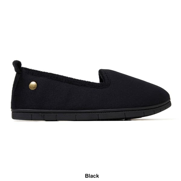 Womens Dearfoams Rachel Velour Closed Back Slippers