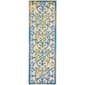 Nourison Aloha Scroll Print Indoor/Outdoor Runner - image 1