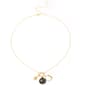 Ashley Gold-Tone Celestial Trio Charm Necklace - image 1