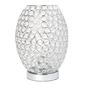 Elegant Designs Elipse Crystal Curved Uplight Table Lamp - image 1