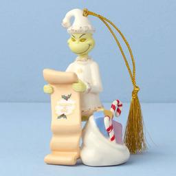 Lenox(R) Grinch''s List Ornament