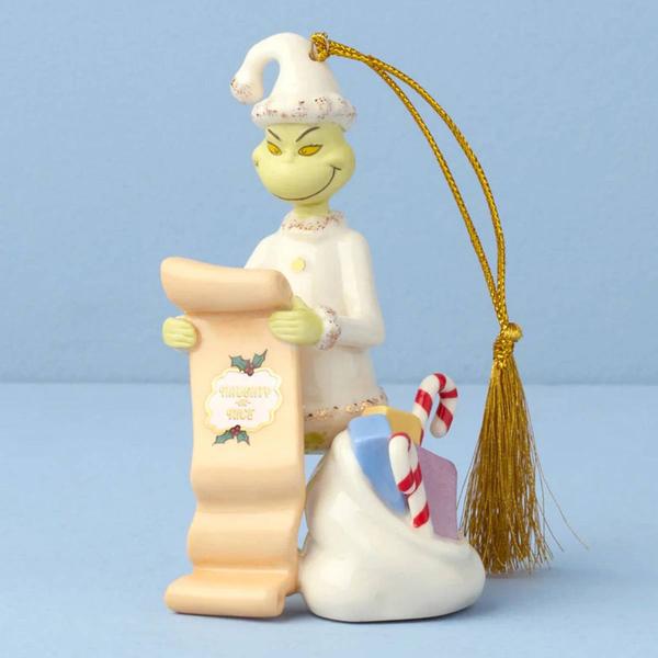 Lenox(R) Grinch''s List Ornament