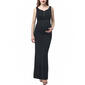 Womens Glow & Grow&#40;R&#41; Button Accent Maternity Maxi Dress - image 1