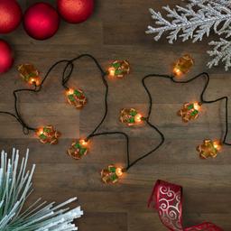 Northlight Seasonal 10ct. Gingerbread Man Christmas Lights