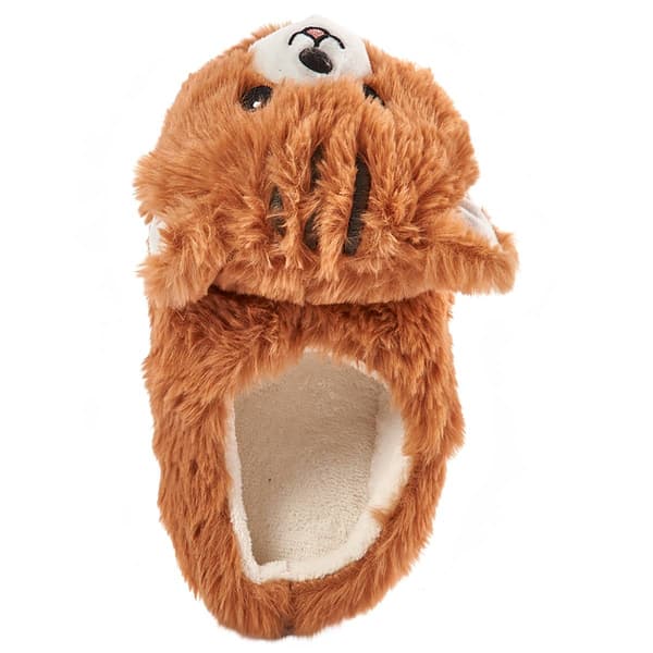 Womens Clous Critters Teddy Bear Plush Slippers