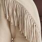 Womens NVLT Belted Fringe Wool Blend Coat - image 4