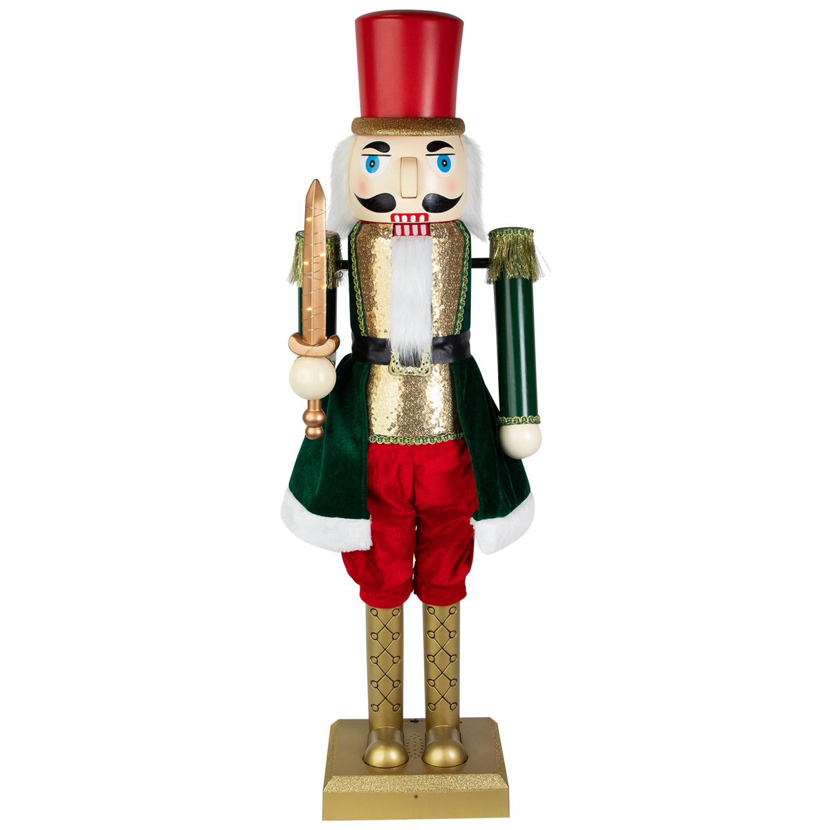 Northlight LED Animated & Musical Christmas Soldier Nutcracker