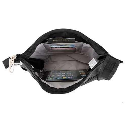 Travelon Anti-Theft Classic Crossbody Bucket Bag