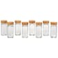 Gourmet Kitchen 8pc. 4oz. Bamboo Spice Jar Set - image 1