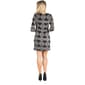 Womens 24/7 Comfort Apparel Elbow Length Sleeve Shift Dress - image 2