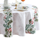 Threadmade Holly Berry Flourish Holiday Fabric Table Runner - image 4