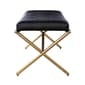 Southern Enterprises Clairvoix Faux Leather Bench - image 4