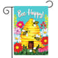 Briarwood Lane Bee Happy Hive Garden Flag - image 1