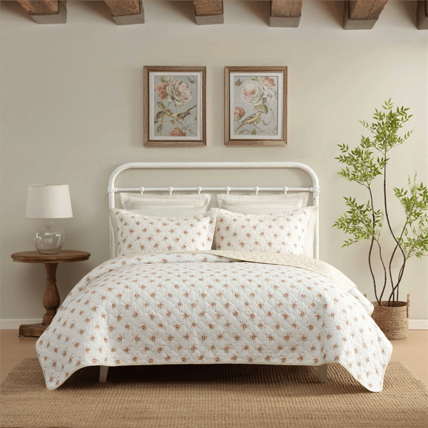 Laura Ashley® Dorrie Reversible Quilt Set