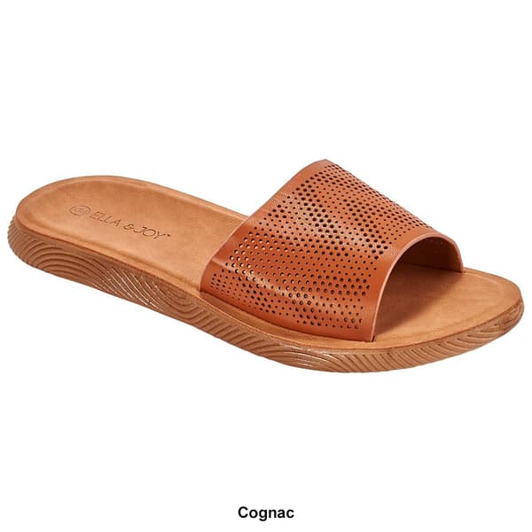 Womens Ella & Joy Comfort Slide Sandals
