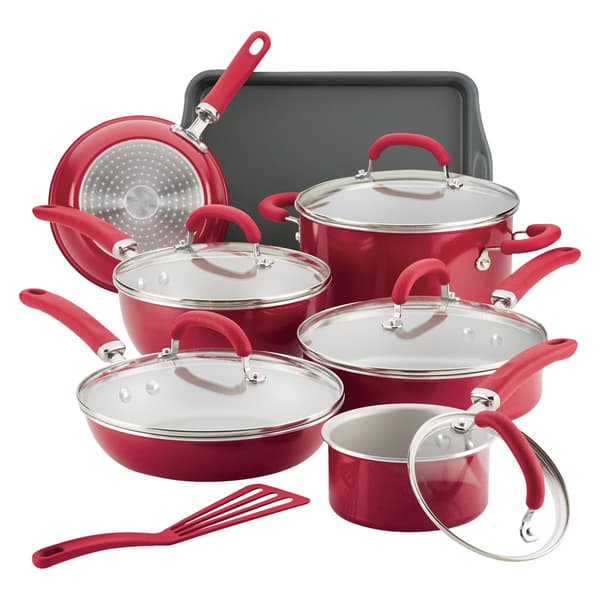 Rachael Ray 13pc. Nonstick Cookware Set