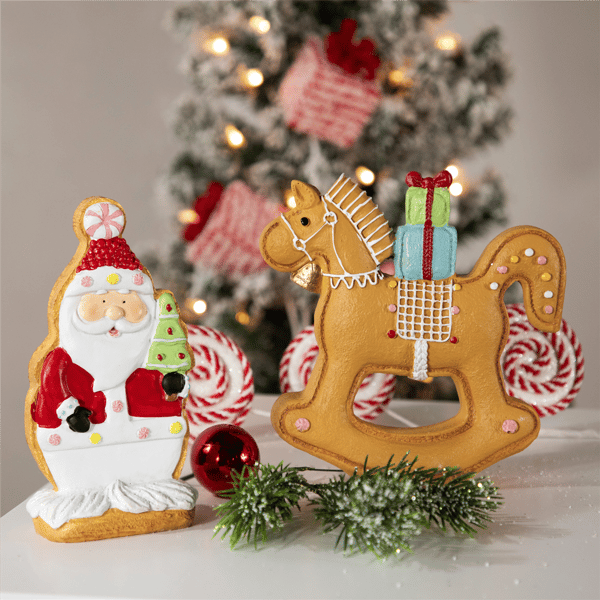 Northlight Gingerbread Rocking Horse Christmas Figurine