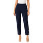 Womens Zac & Rachel Solid Slim Leg With Stud Hem Detail - Navy - image 1