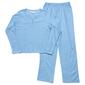 Petite Karen Neuburger Henley Ice Dots Long Leg Pajama Set - image 1
