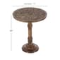 9th & Pike® Brown Wood Traditional Accent Table - image 3