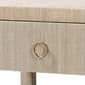bali & pari Nata Bohemian Woven Natural Grasscloth Nightstand - image 6