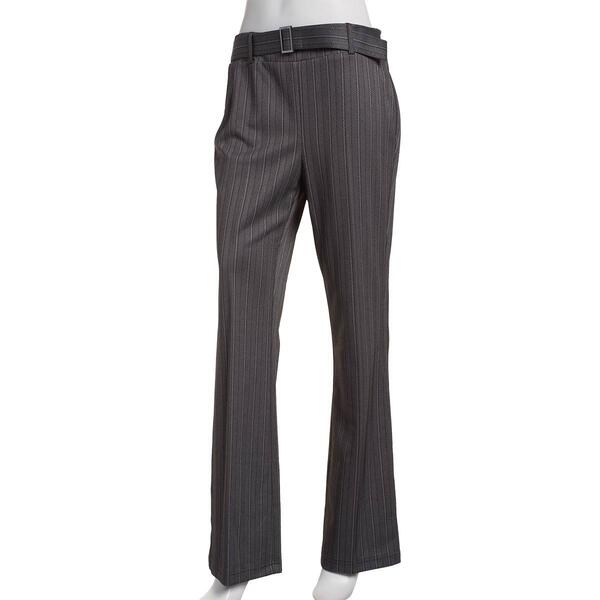 Womens Soho Apparel Pull On Menswear Ankle Pants - image 