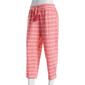 Womens Muk Luks&#40;R&#41; Zipper Stripe Tribal Capri Pajama Pants - image 1