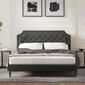 Rize Home Curta Upholstered Platform Bed Frame w/ Headboard - image 1