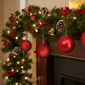 Northlight 12ct. Shatterproof 4-Finish Red Christmas Ornaments - image 1
