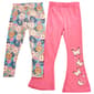 Toddler Girl Limited Too 2pk. Butterfly & Flowers Leggings - image 1