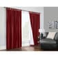 Weathermate Burgundy Tab Curtains - 160 Width - image 1