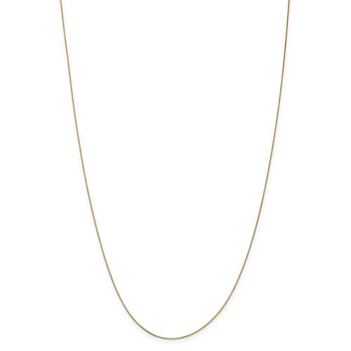 Gold Classics&#40;tm&#41; 14kt. Gold 18in. Box Chain Necklace - image 