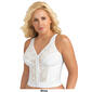 Womens Exquisite Form Fully® Front Close Wire-Free Longline Bra - image 2