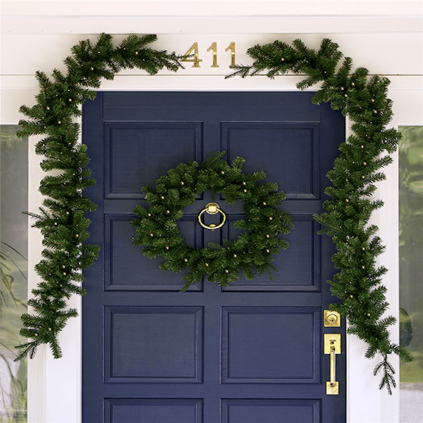 Seasonal LLC LED Valley Pine 3pc. Door Kit