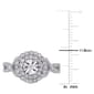Diamond Classics™ 10kt. White Gold 1/3ctw. Diamond Infinity Ring - image 5