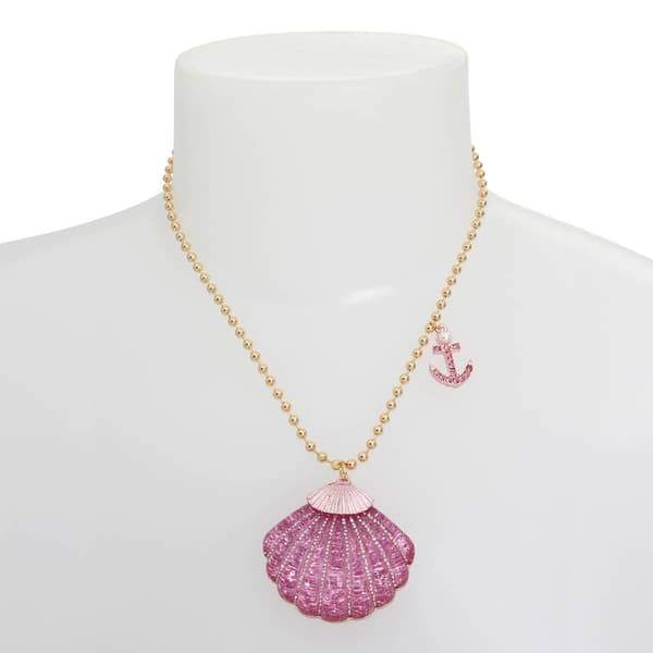 Betsey Johnson Seashell Pendant Necklace