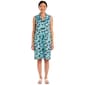Womens Court Haley Sleeveless Tropical Floral Romper - image 1