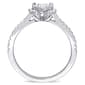 Laura Ashley® Sterling Silver 1/3ct. Diamond Heart Ring - image 3