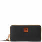 Womens Dooney & Bourke Pebble Grain Large Zip Around Wristlet - image 1
