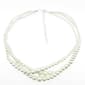 Rosa Rhinestones Pearl Torsade Necklace - image 1