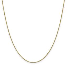 Gold Classics(tm) 10kt. Gold 0.90mm Box Chain Necklace