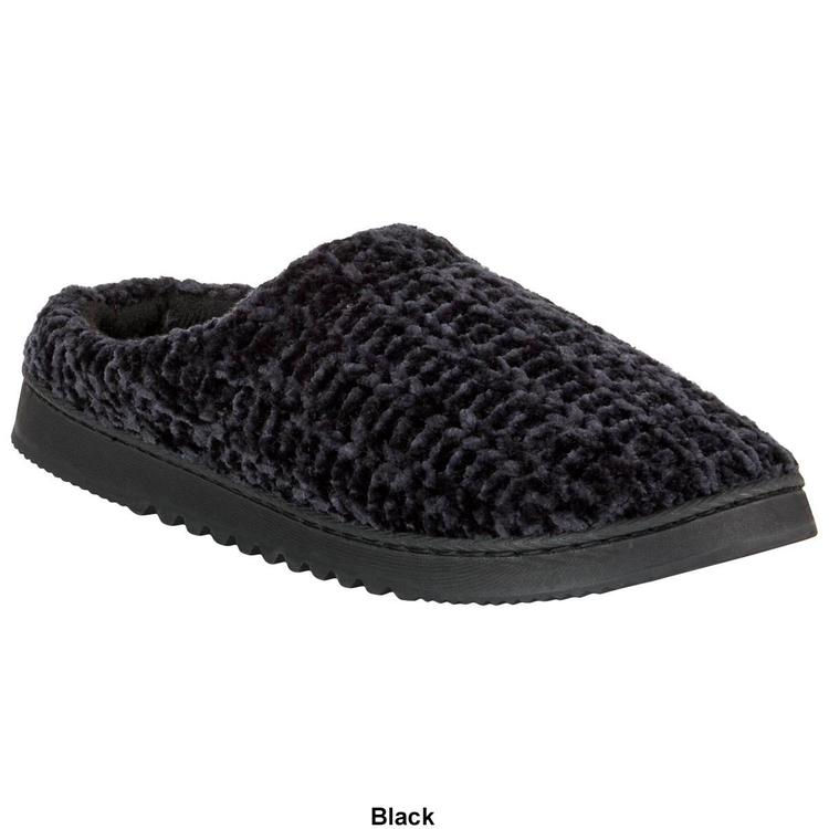 Womens Dearfoams® Tallulah Chenille Clog Slippers