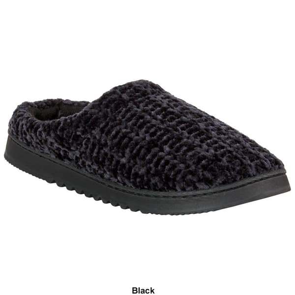 Womens Dearfoams&#174; Tallulah Chenille Clog Slippers
